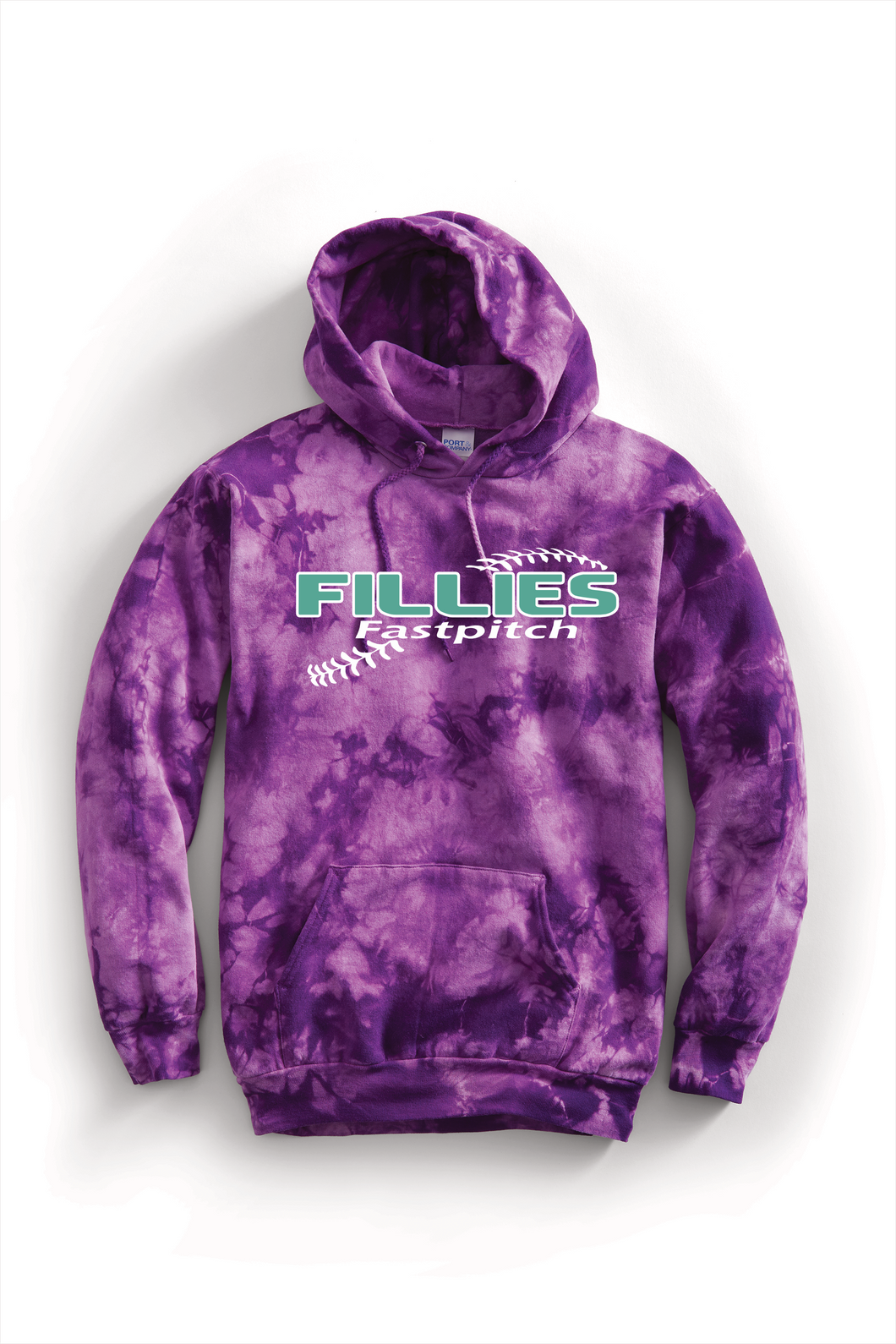 Crystal Tie-Dye Pullover Hoodie